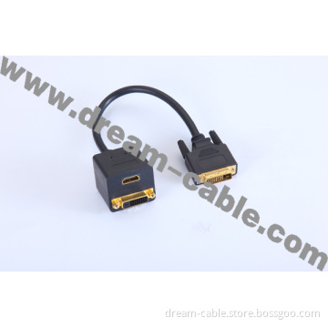 DVI Male to HDMI Female Adapter Cable (YTX30)